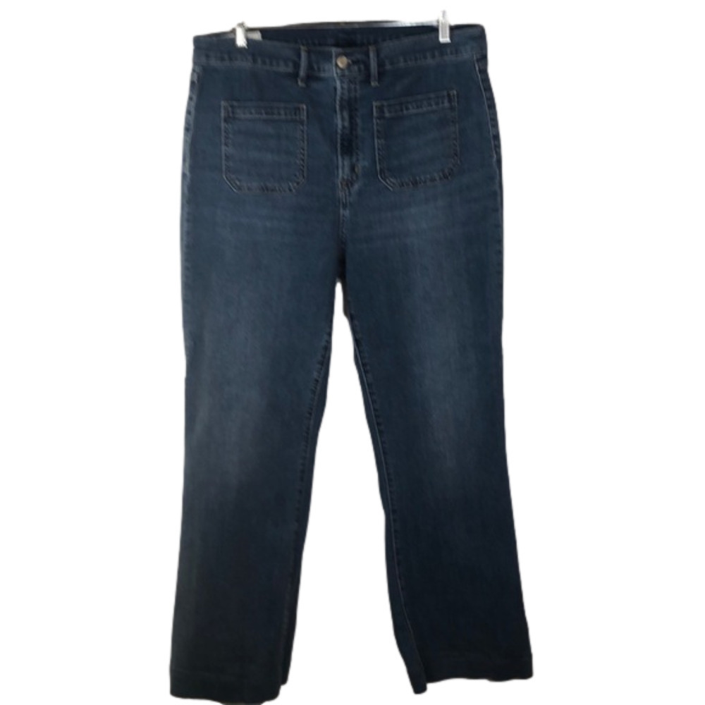 𝅺Gap high rise jeans, 16, altered hem inseam now 31